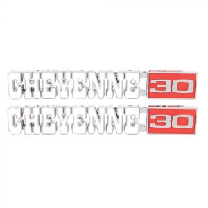 Emblemas «CHEYENNE 30» Chevy truck 71-72