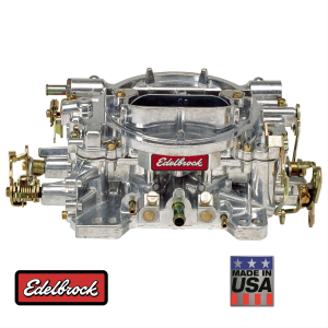 Carburador Edelbrock 600 CFM choke manual